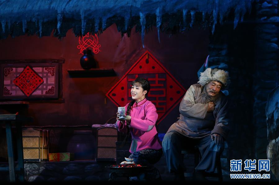 （国际）（1）朝鲜版歌剧《白毛女》在平壤上演