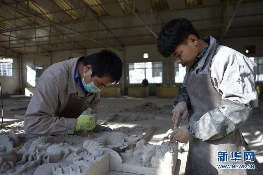 （经济）（4）甘肃临夏：砖雕产业快速发展