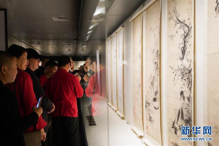 （文化）（3）齐白石作品回乡展在湘潭开幕