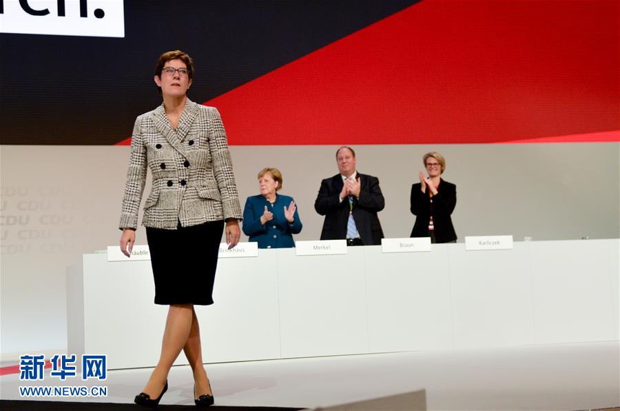 （国际）（8）克兰普-卡伦鲍尔被选举为德国基民盟新主席