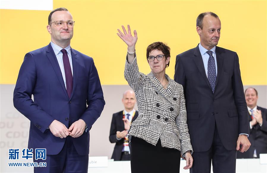 （国际）（14）克兰普-卡伦鲍尔被选举为德国基民盟新主席
