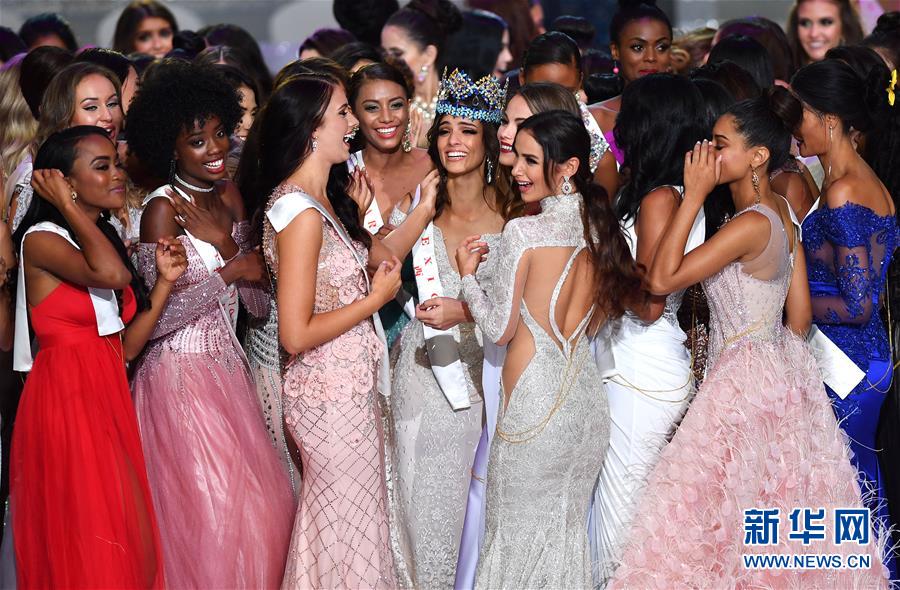 （文化）（1）墨西哥小姐获得世界小姐全球总决赛桂冠