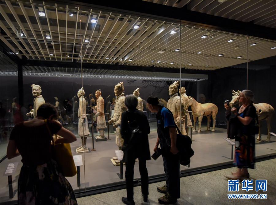 （国际）（5）“秦始皇兵马俑：永恒的守卫”展览在新西兰国家博物馆举行预展