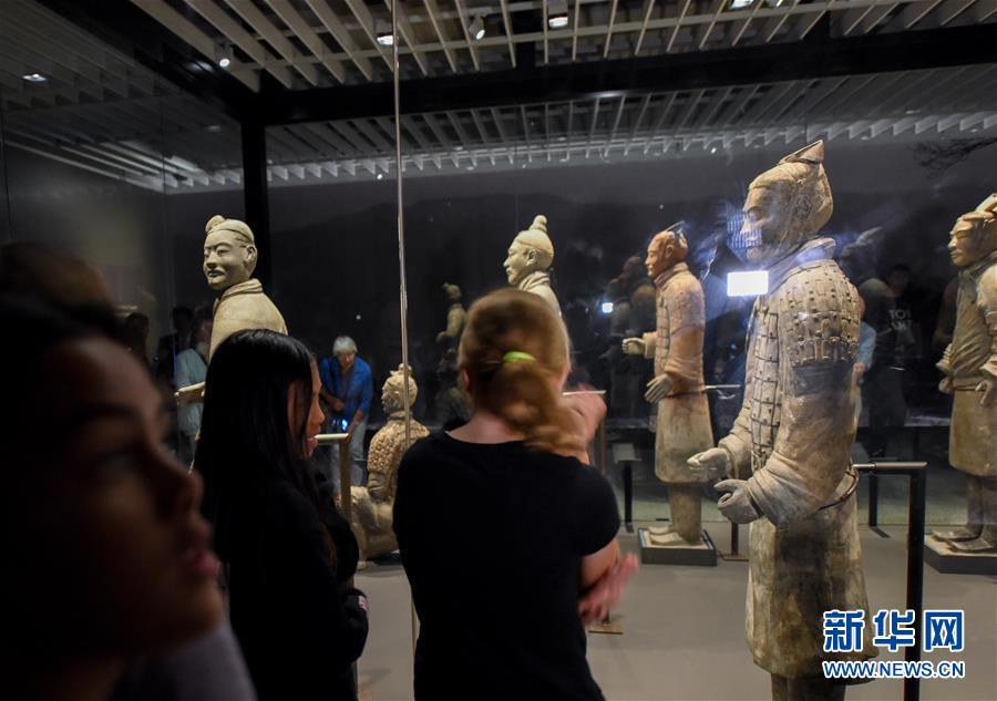 （国际）（6）“秦始皇兵马俑：永恒的守卫”展览在新西兰国家博物馆举行预展