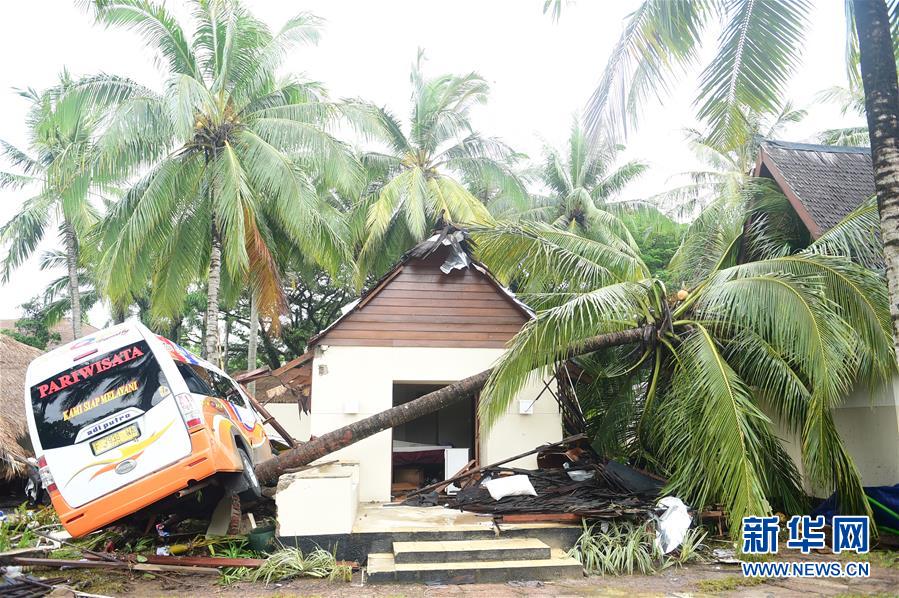 （国际）（14）印尼万丹海啸救援清理工作陆续展开