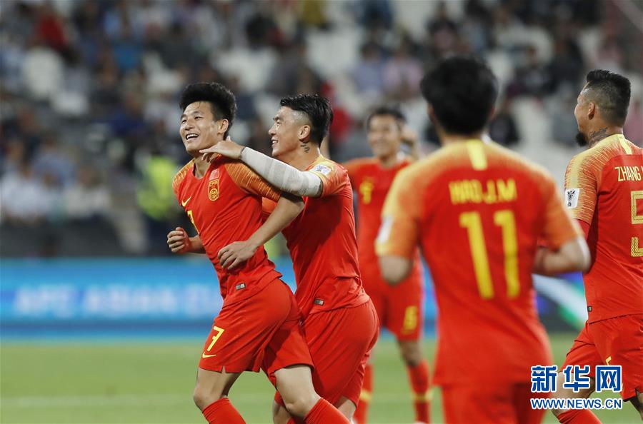 （亚洲杯）（1）足球——小组赛：中国队胜菲律宾队