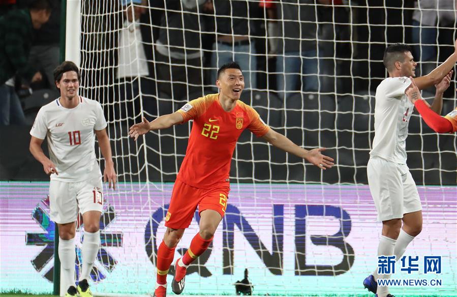 （亚洲杯）（3）足球——小组赛：中国队胜菲律宾队