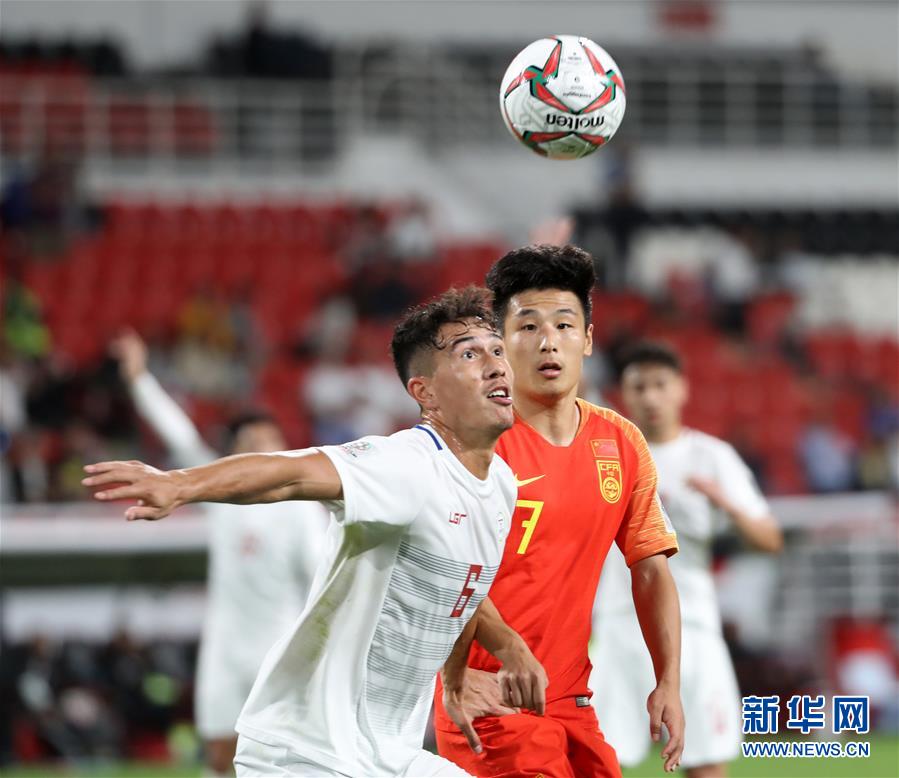 （亚洲杯）（11）足球——小组赛：中国队胜菲律宾队