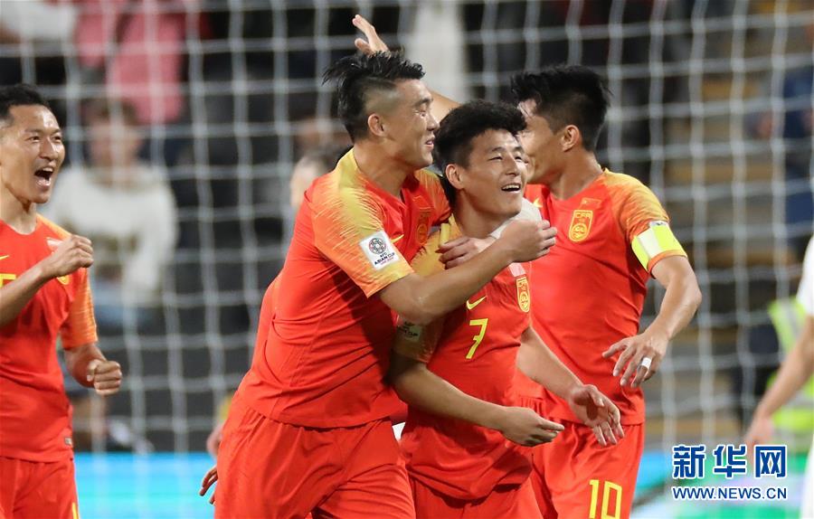（亚洲杯）（13）足球——小组赛：中国队胜菲律宾队