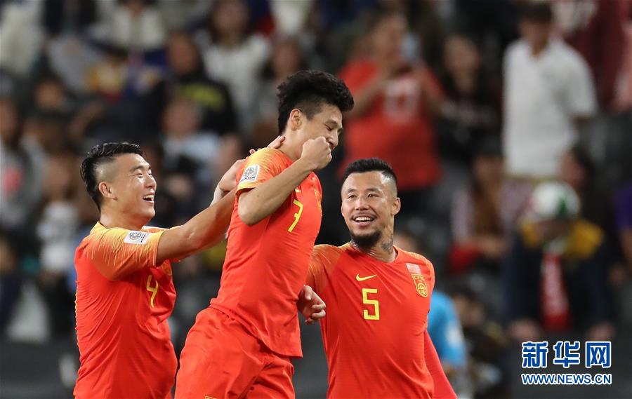 （亚洲杯）（14）足球——小组赛：中国队胜菲律宾队