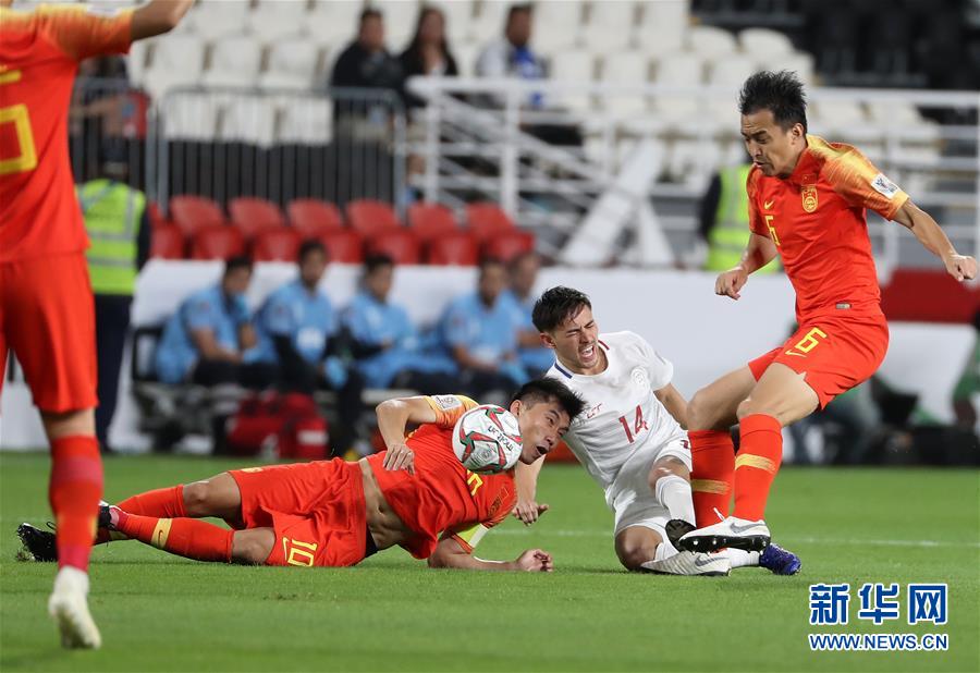 （亚洲杯）（18）足球——小组赛：中国队胜菲律宾队