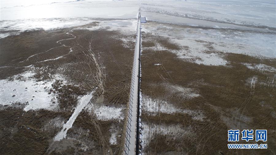 （新华视界）（7）冰封青海湖 雪浴金银滩