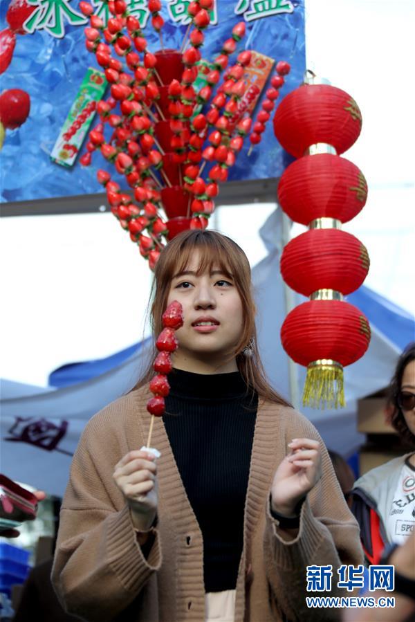 （社会）（1）红红火火的香港年宵花市