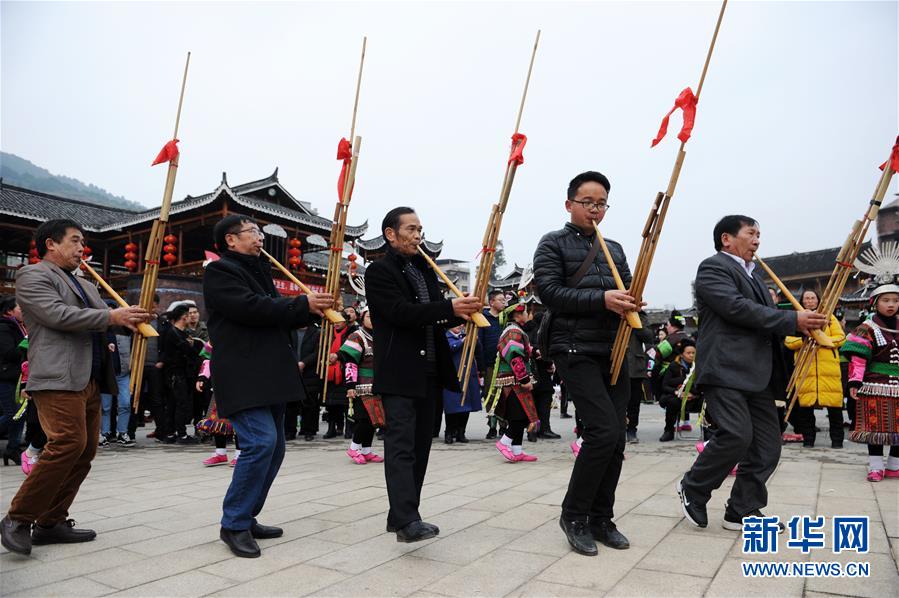 （文化）（8）贵州凯里：盛装起舞闹新春