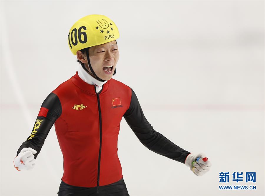 （大冬会）（1）短道速滑——安凯为中国代表团夺得首金