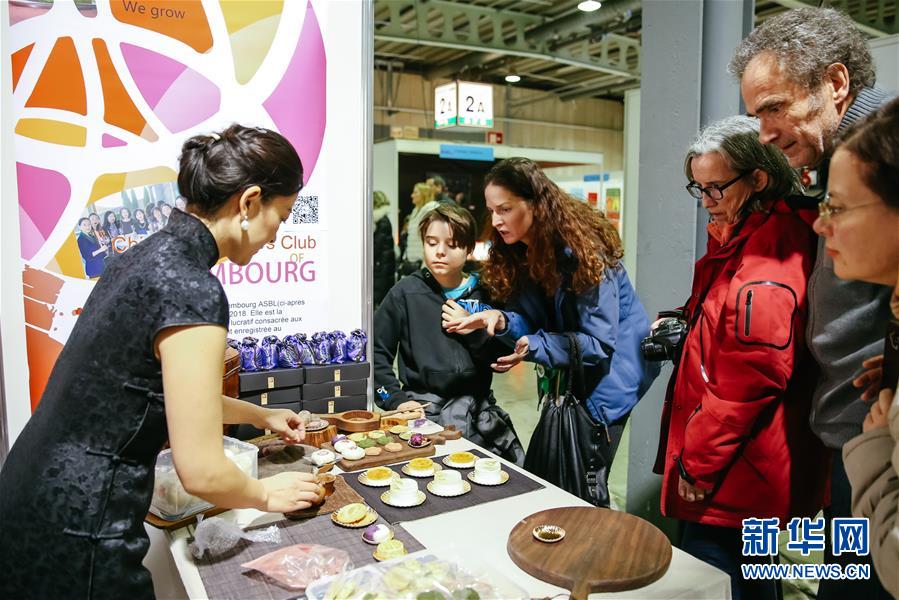 （国际·图文互动）（4）中国展台首次亮相卢森堡移民文化节