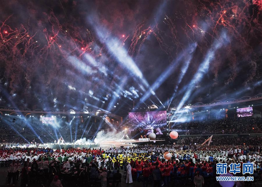 （体育）（4）第十五届世界夏季特殊奥林匹克运动会在阿布扎比开幕
