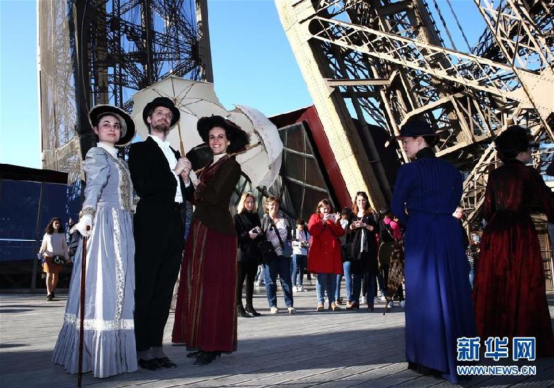 （国际）（5）巴黎埃菲尔铁塔迎来130岁生日