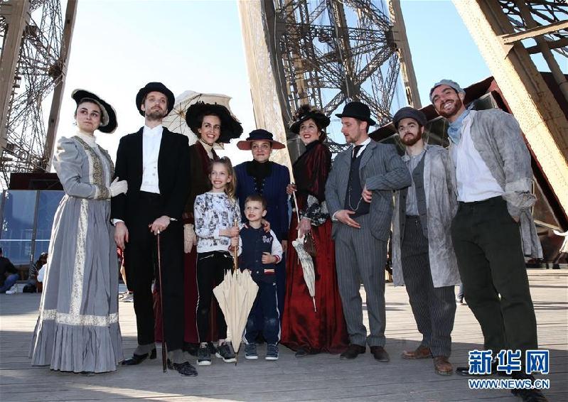（国际）（7）巴黎埃菲尔铁塔迎来130岁生日