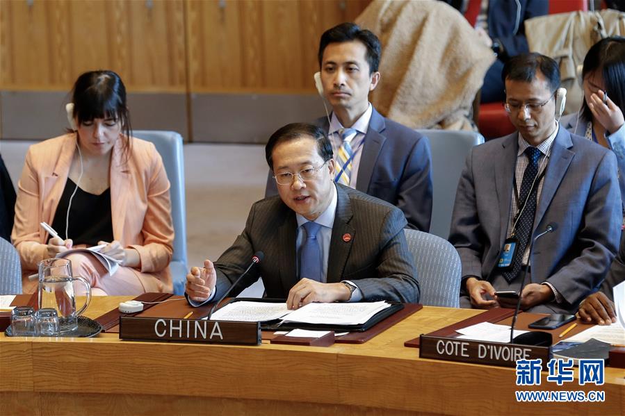 （XHDW）（1）中国代表呼吁推动巴以重启和谈