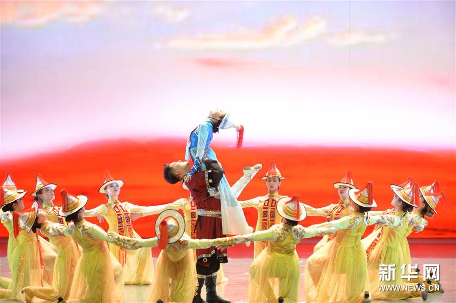 （文化）（2）甘肃高校演出原创歌舞剧《裕固风华》