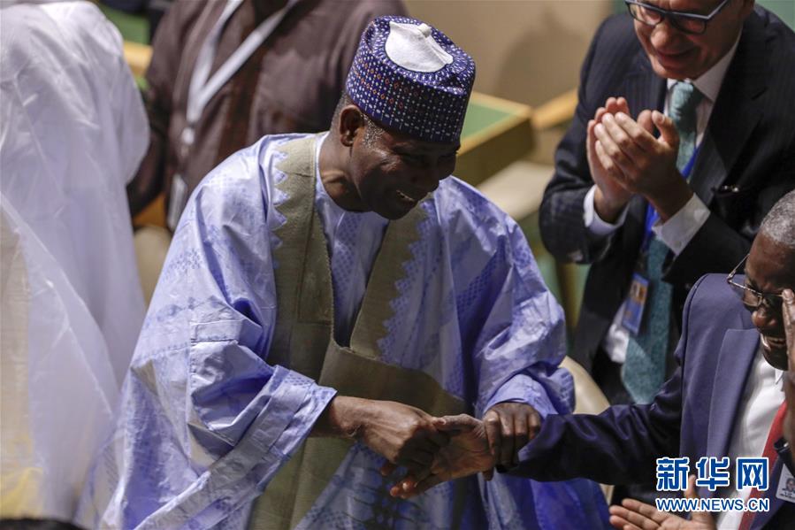 （国际）（5）尼日利亚常驻联合国代表提贾尼·穆罕默德-班德当选第74届联合国大会主席