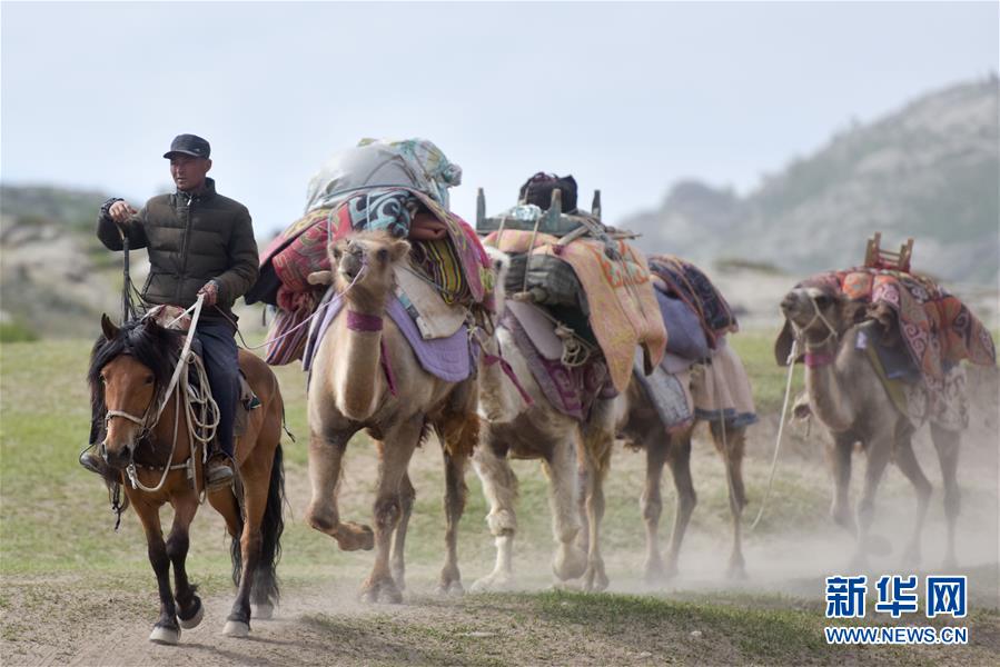 （图片故事）（6）走近哈萨克族牧民的转场生活