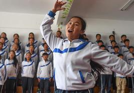 （图文互动）（1）盐井峡谷里的琅琅读书声——走进西藏第一所乡村中学