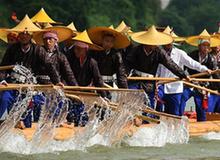 （文化）（1）贵州台江：欢度苗族独木龙舟节