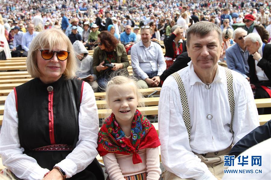 （国际）（5）爱沙尼亚举行大型歌舞庆典活动