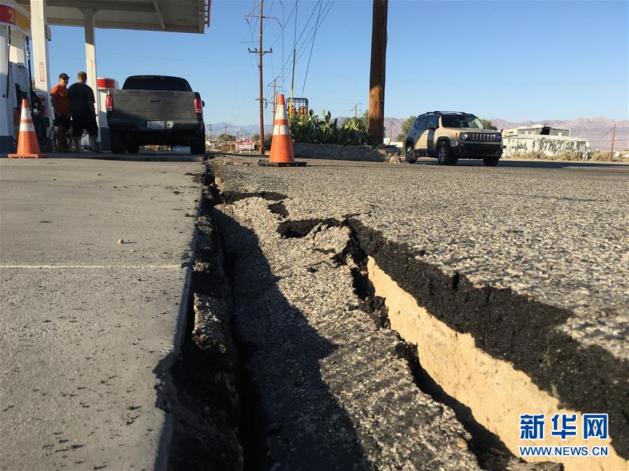 美国加州强震过后余震频繁　震中地区进入紧急状态图3