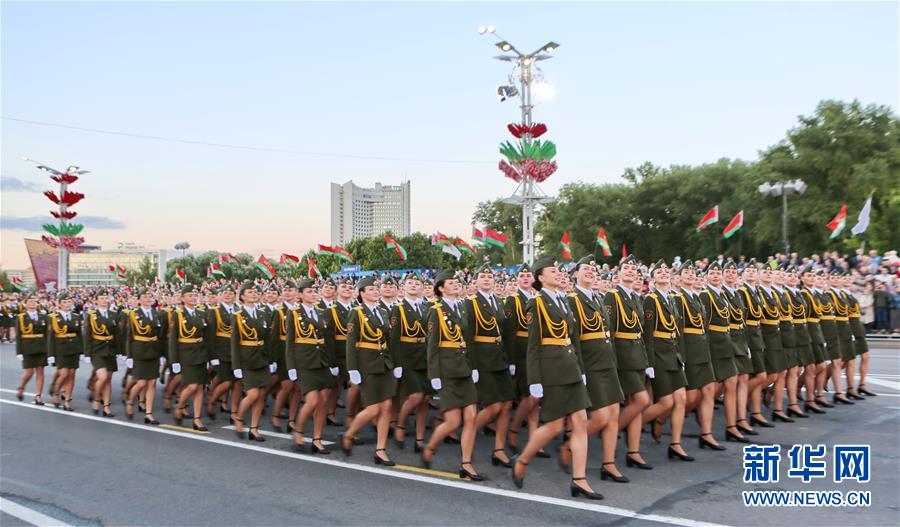 （国际）（1）白俄罗斯举行庆祝独立日阅兵式