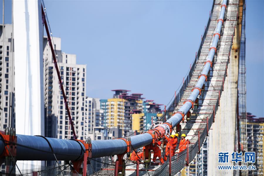（经济）（1）重庆鹅公岩轨道专用桥加紧施工