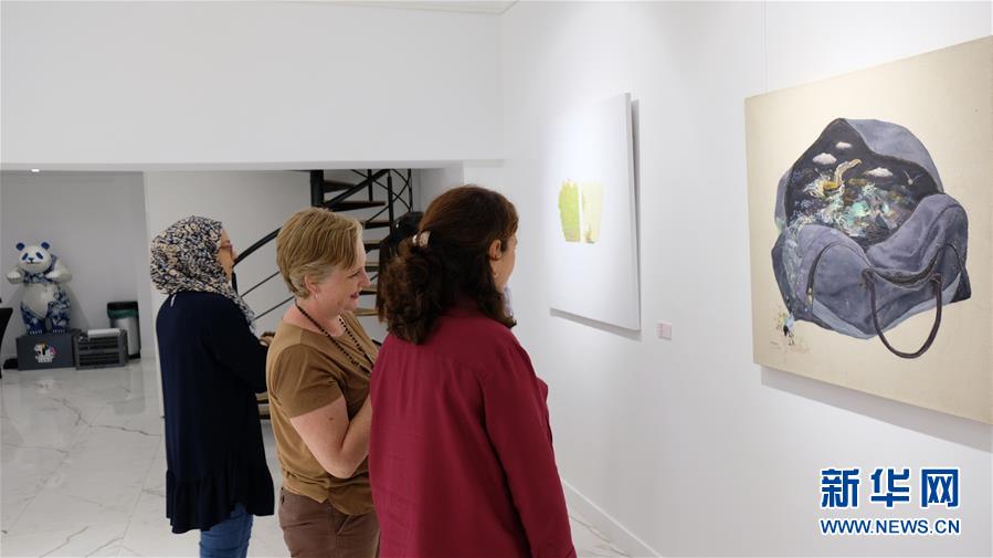 （国际·图文互动）“艺术中国汇·新青年”展览在摩洛哥开幕