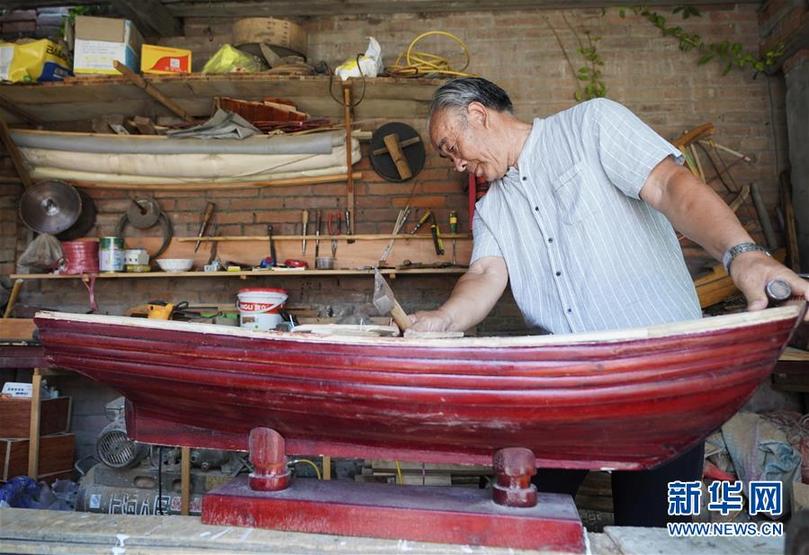 （文化）（8）雄安农民用手工木船打造白洋淀记忆