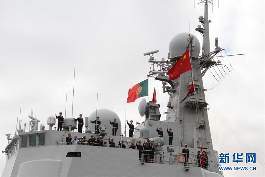 （国际）（1）中国海军西安舰抵达里斯本港