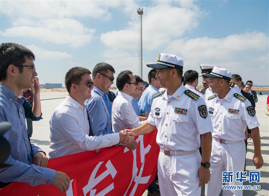 （国际）（1）中国海军西安舰抵达埃及亚历山大港