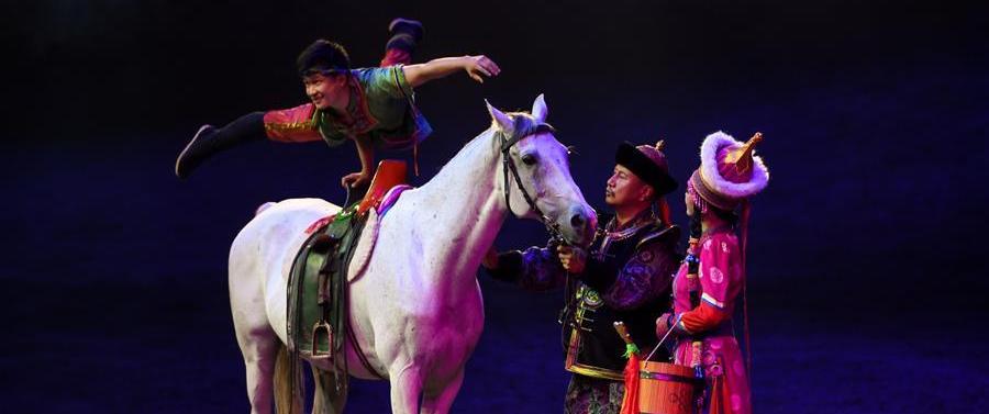 （文化）（2）大型马舞剧《千古马颂》在呼和浩特上演