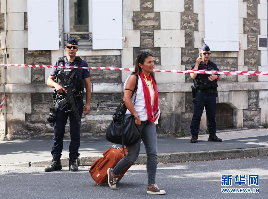 （国际）（9）法国小城比亚里茨加强警戒迎G7峰会