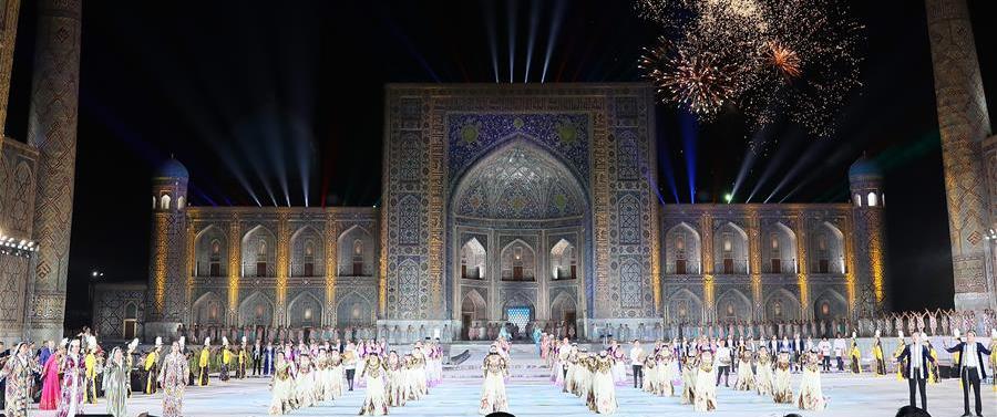 （新华视界）（1）乌兹别克斯坦第十二届“东方旋律”国际音乐节开幕
