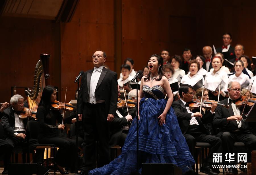 （新华视界）（5）世纪经典交响音乐会在纽约林肯中心举行