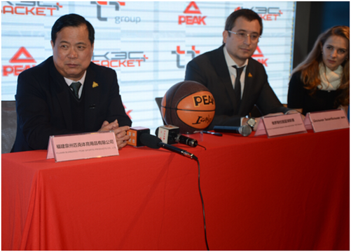 匹克与俄罗斯校园篮球联赛签署战略合作协议 