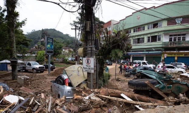 巴西里约州暴雨灾害死亡人数升至78人(高清组图)