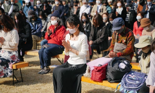 日本悼念“3·11”大地震及海啸遇难者(高清组图)