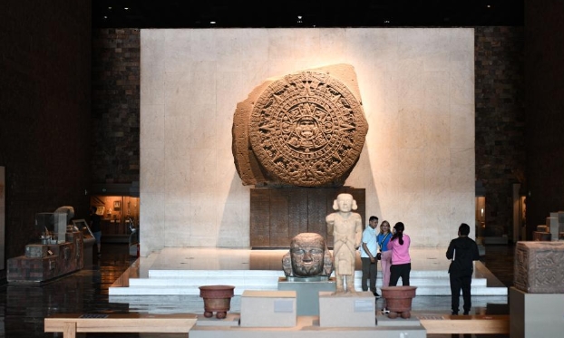 墨西哥国家人类学博物馆的太阳历石及其文创（高清组图）
