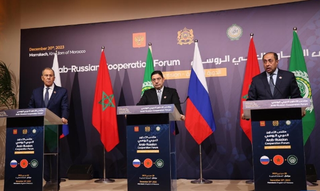 第六届阿拉伯-俄罗斯合作论坛在摩洛哥举行(高清组图)