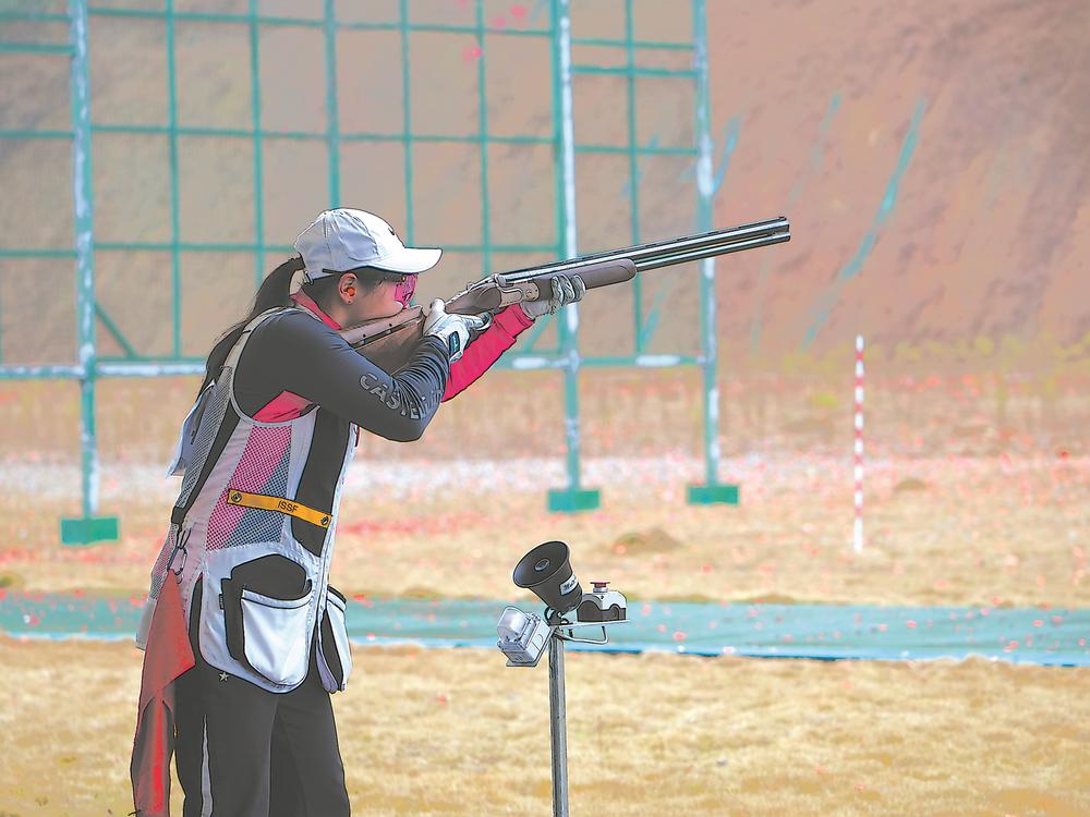 全国射击冠军赛（飞碟项目）落幕 福建运动员江伊婷夺得女子双向个人冠军