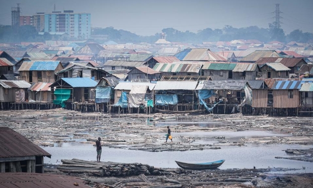 尼日利亚拉各斯的水上贫民窟(高清组图)