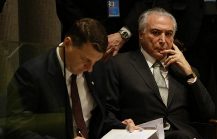 巴西总统特梅尔(资料图)