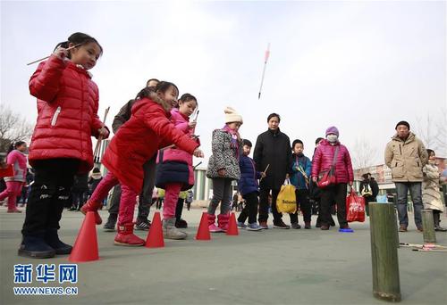 （教育）（7）北京丰台：“娃娃庙会” 喜迎新春